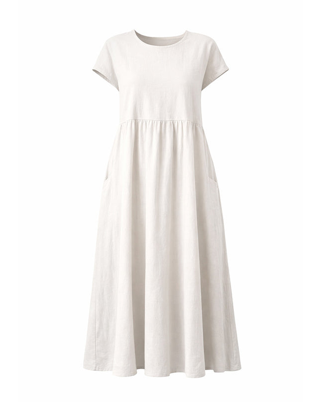 Vestido Largo Natural