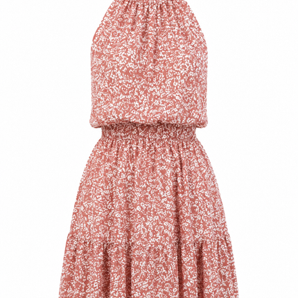Vestido Halter Bloom Rosa