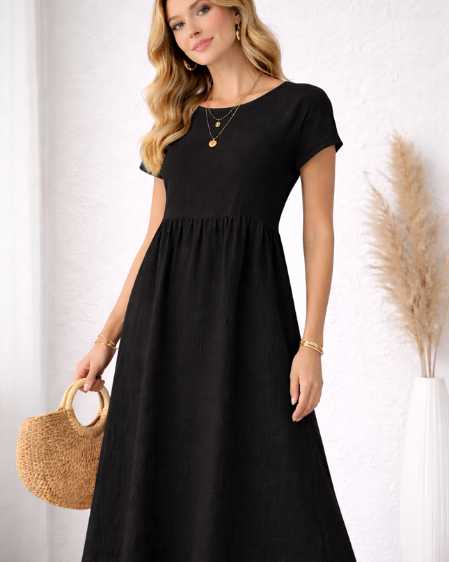 Vestido Largo Natural