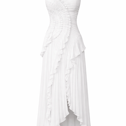 Vestido Largo Lavanda Halter