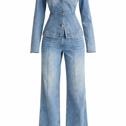 Conjunto Denim Relax