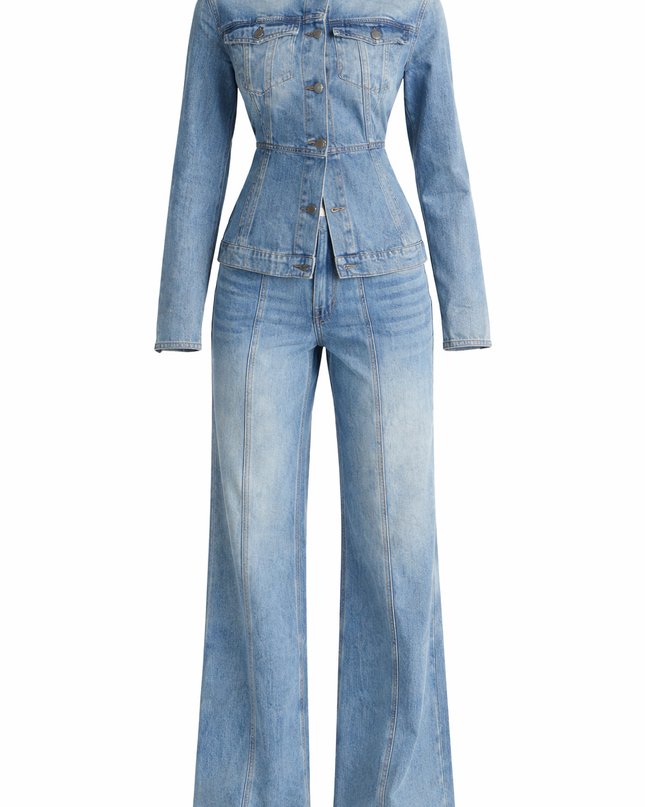 Conjunto Denim Relax