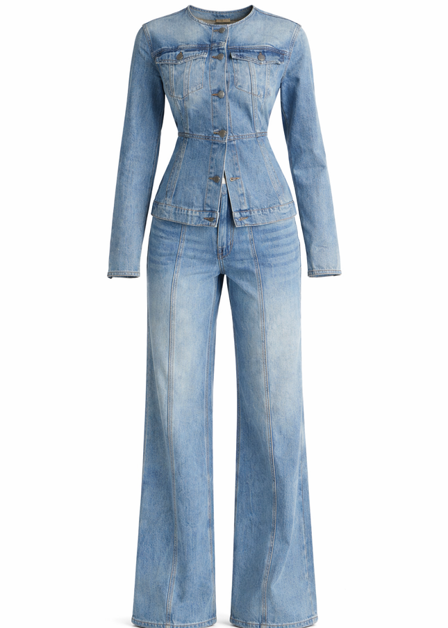 Conjunto Denim Relax