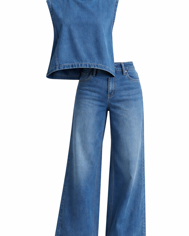 Conjunto Denim Minimal