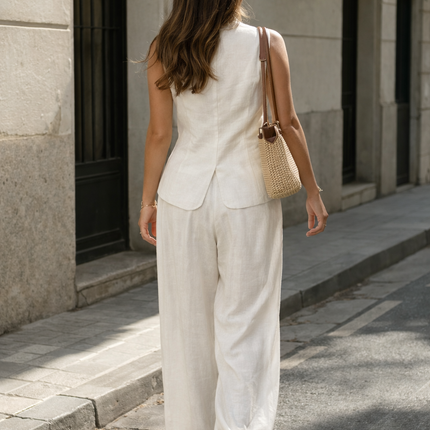 Conjunto Lino Natural
