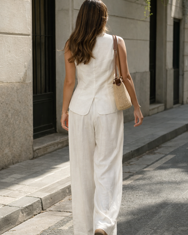 Conjunto Lino Natural
