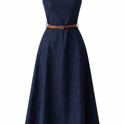Vestido Midi Denim
