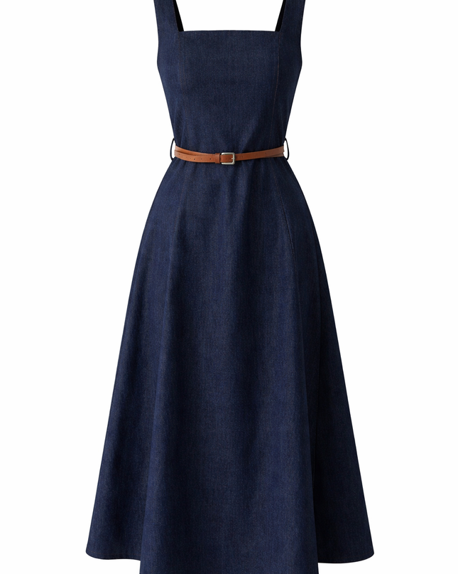 Vestido Midi Denim