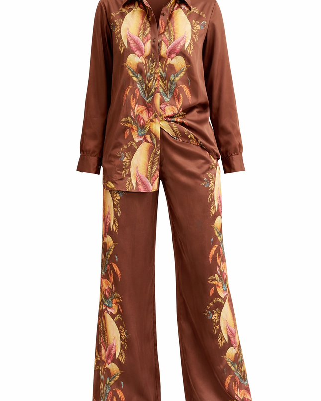 Conjunto Satinado Estampado