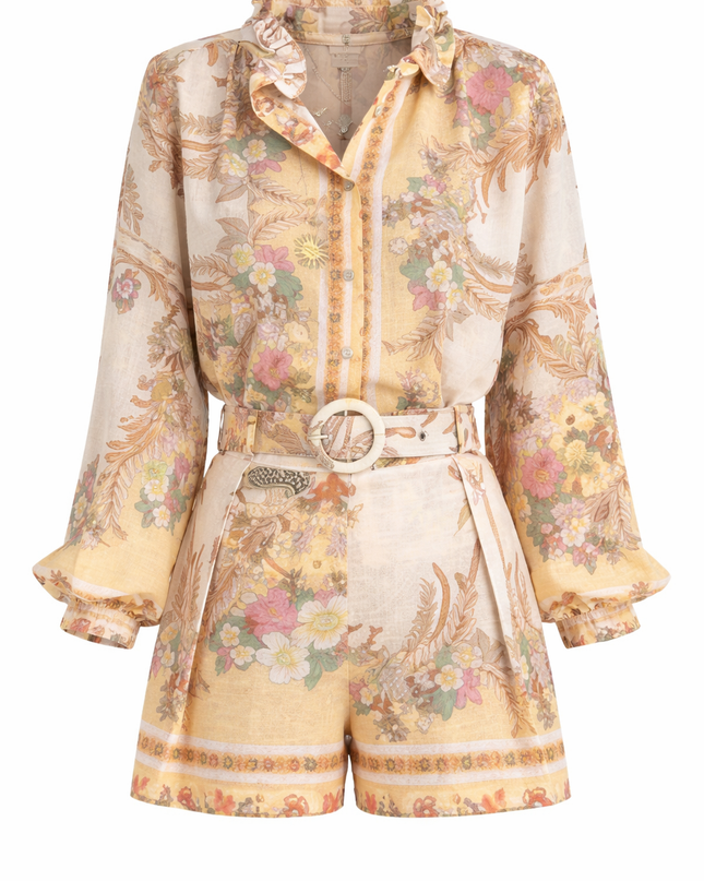 Conjunto Floral Vintage